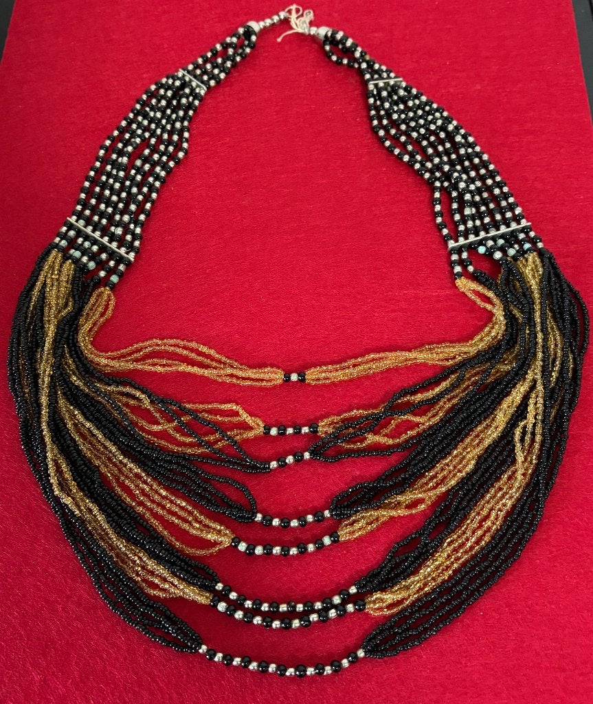 Collier Vintage 1970 Bijoux de Fantaisie, Bijoux, Sacs & Beauté, Bijoux anciens, Enlèvement ou Envoi, Autres matériaux, Collier
