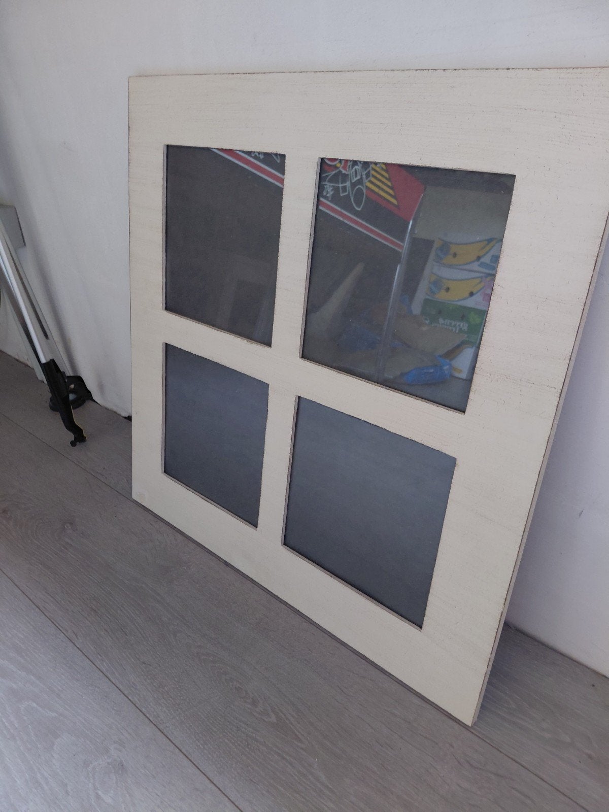 Grote fotokader, Ophalen