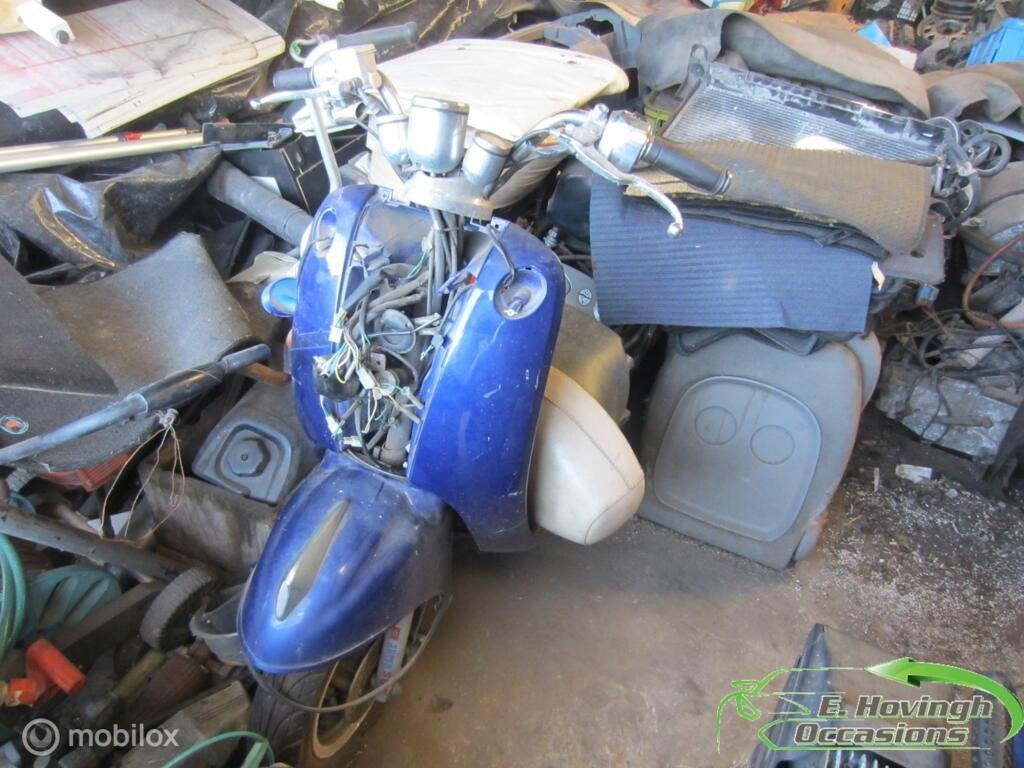 Baotian Bromscooter Retro BT49QT-11, Baotian, Gebruikt