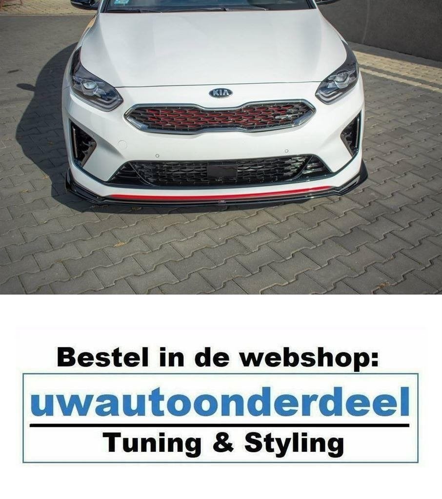Spoiler Lip Splitter Styling Voor Kia ProCeed GT, Autos : Divers, Tuning & Styling, Envoi