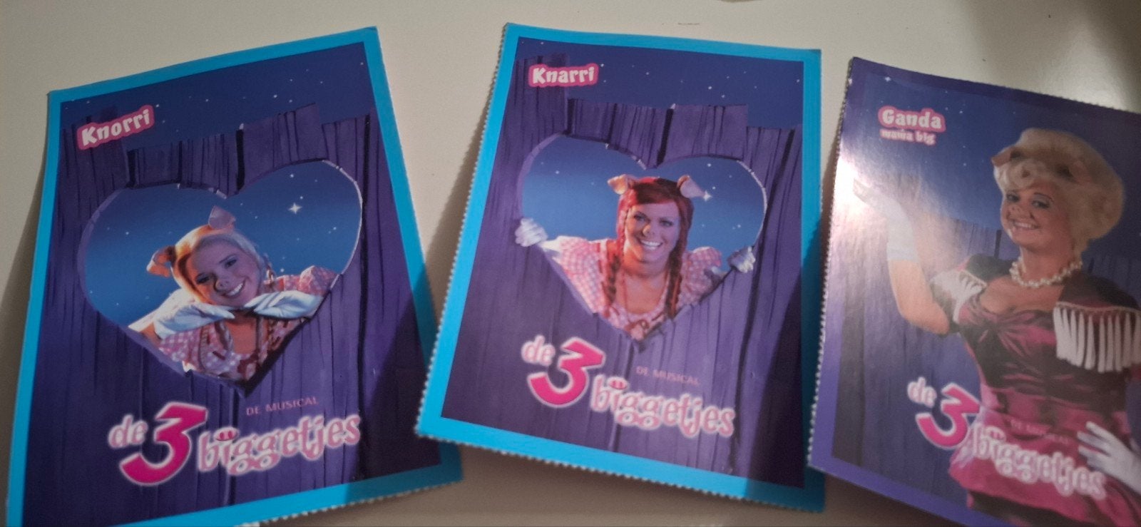 k3 carte 3 biggetjes, Ophalen of Verzenden