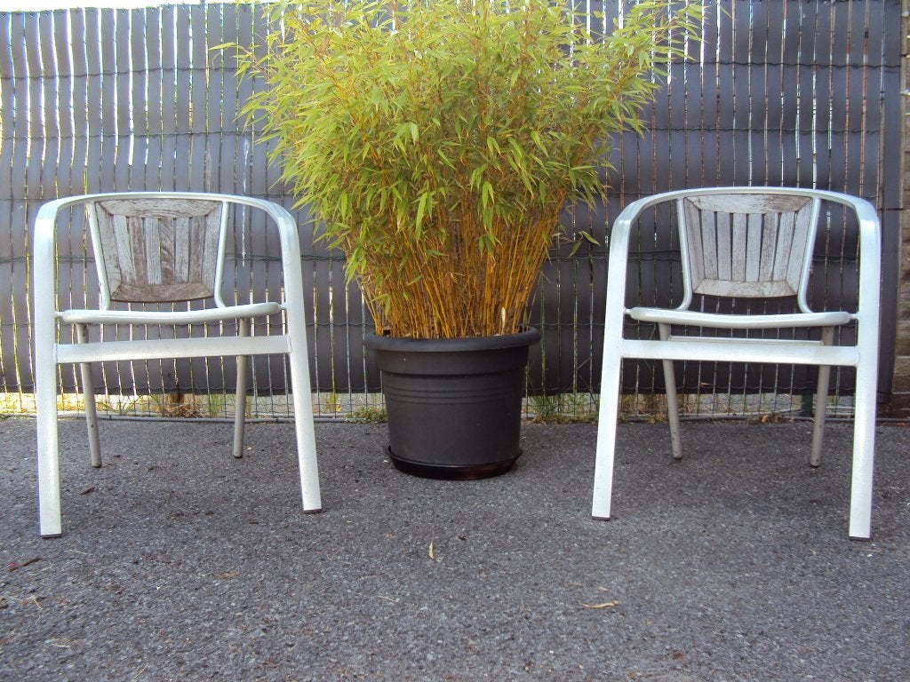 Terras stoelen, Ophalen, Zo goed als nieuw, Aluminium
