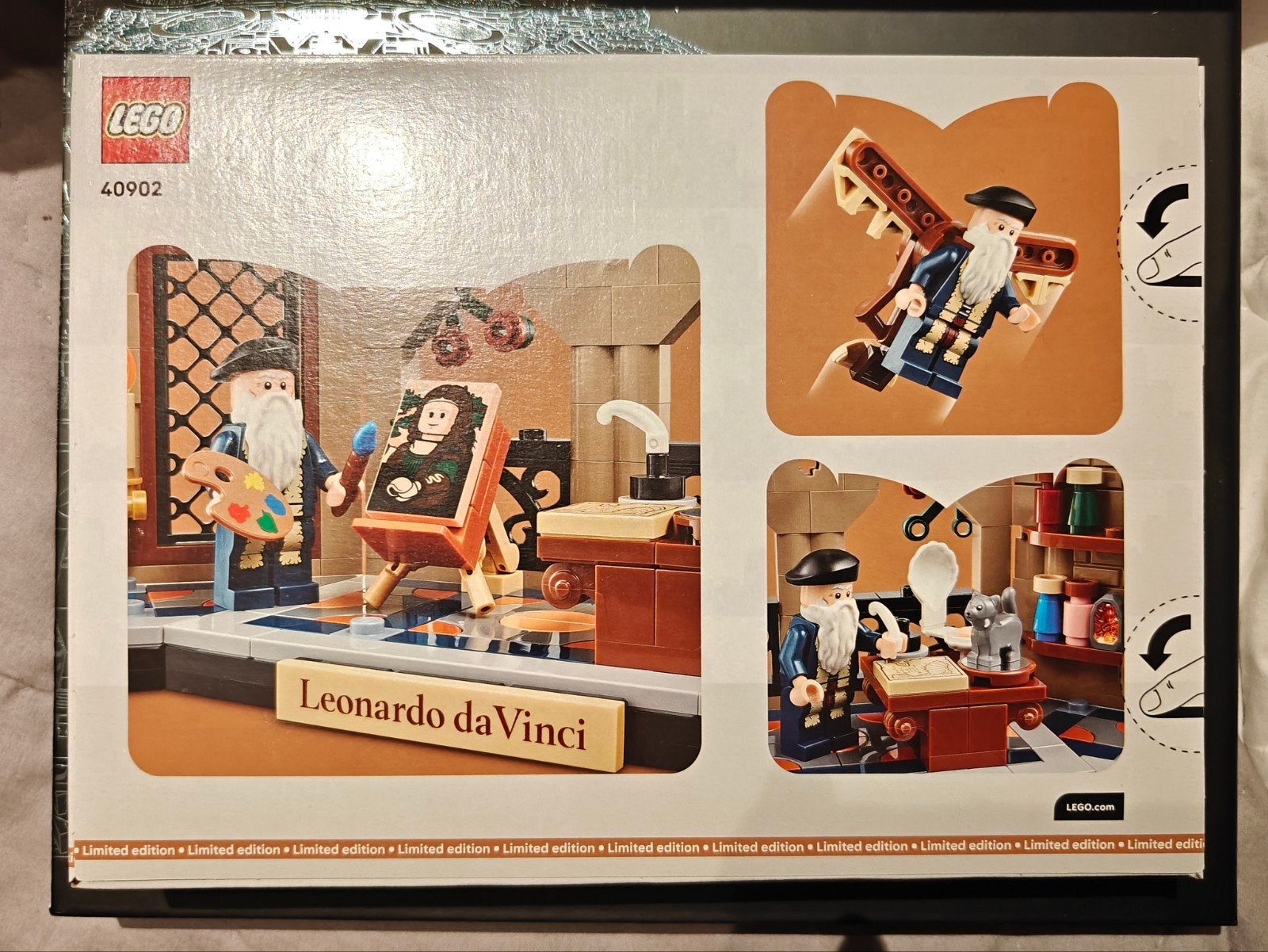 LEGO 40902 Tribute to Leonardo Da Vinci (NIEUW), Ophalen of Verzenden, Lego