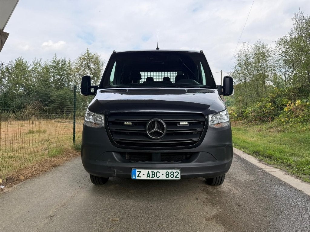 Mercedes Sprinter 519/2.0CDI/L3H1/9G-Automatic/6place/190CV!, Autos, Cuir, Argent ou Gris, Achat, Entreprise