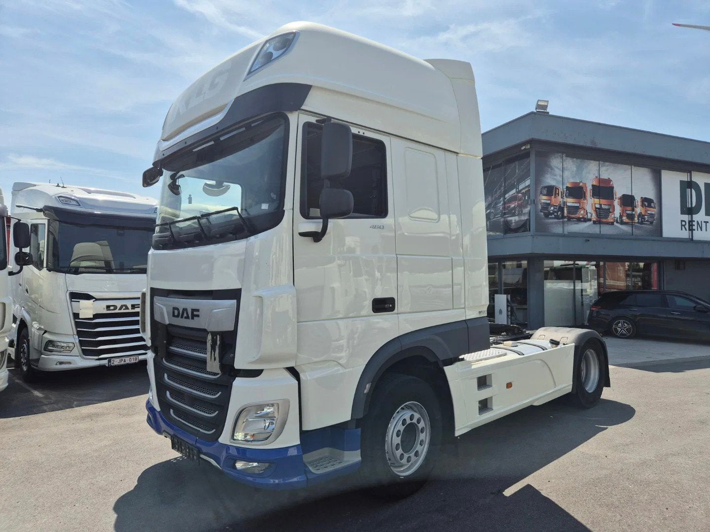 DAF XF 480 FT SUPER SPACE CAB ZF INTARDER (bj 2022), Auto's, Vrachtwagens, Automaat, Standkachel, Achterwielaandrijving, Euro 6