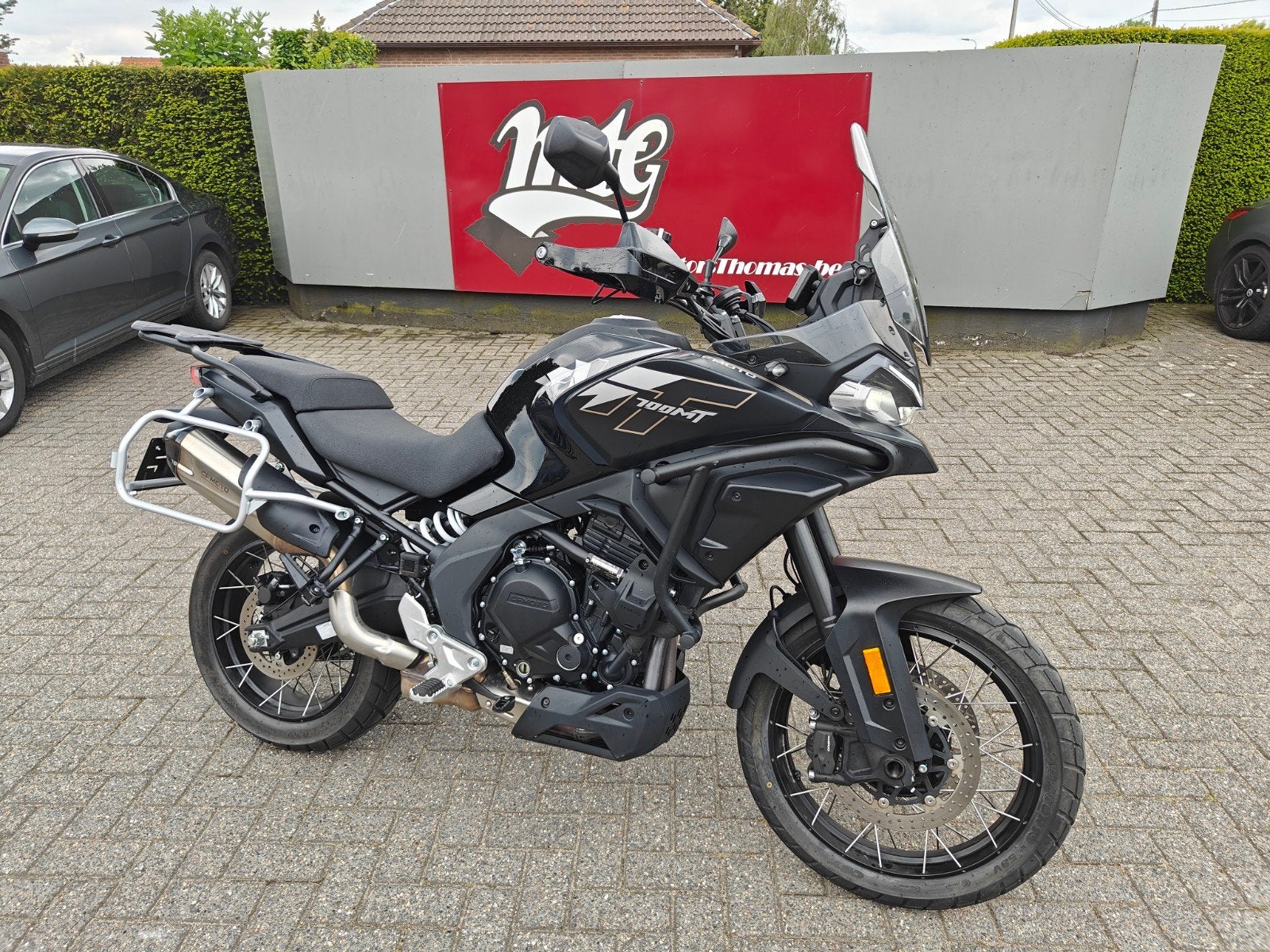 CF Moto MT 700 07/2025 2700km, Motoren, 700 cc, 2 cilinders, Occasion, Motorrijbewijs A