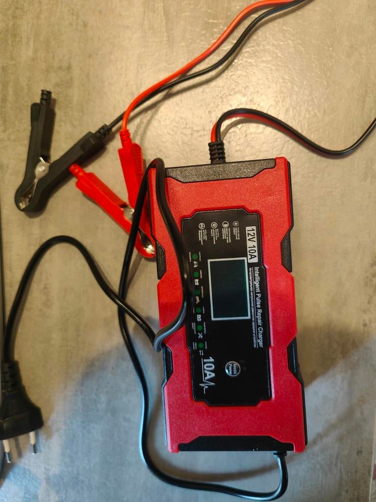 Batterijlader voor auto's en motorfietsen, Ophalen