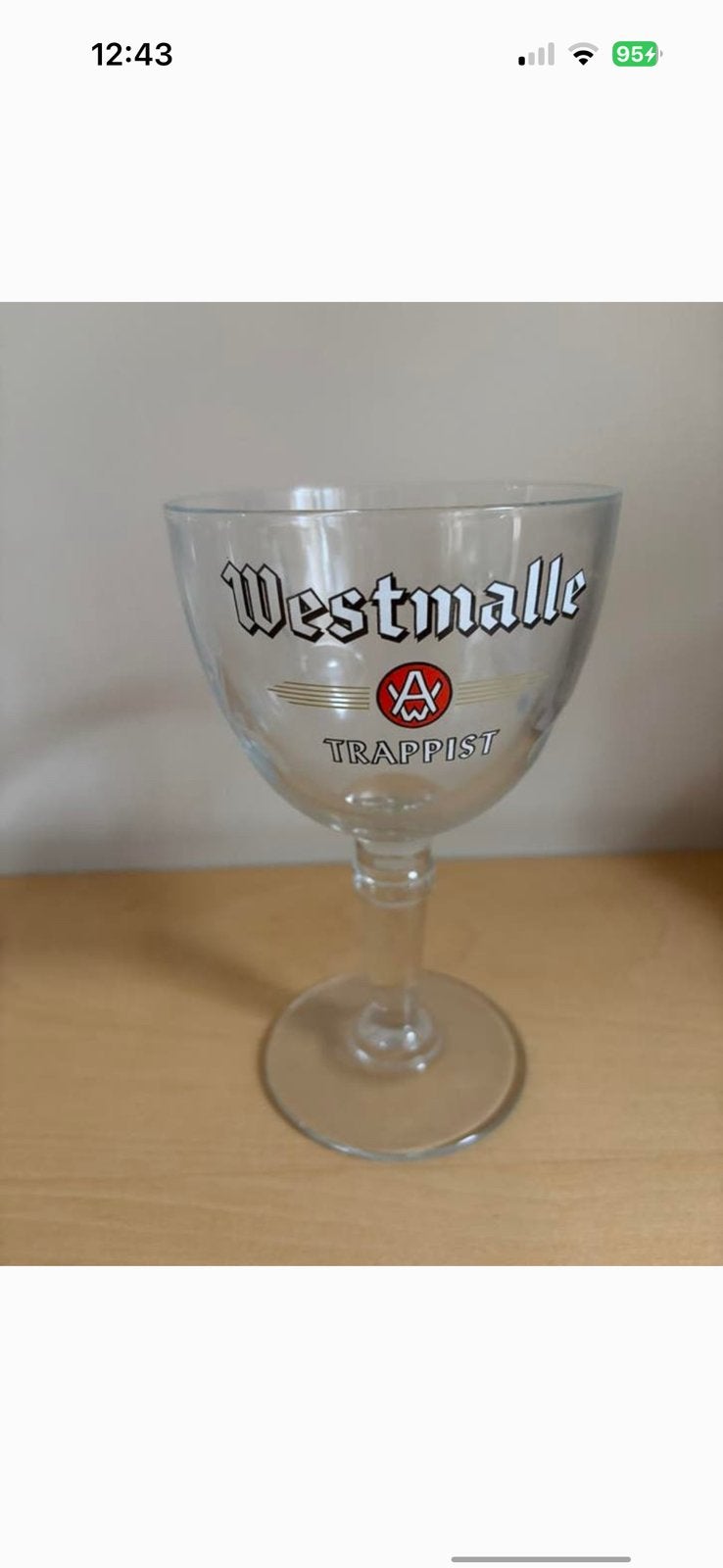 6 westmalle glazen, Verzamelen, Ophalen of Verzenden