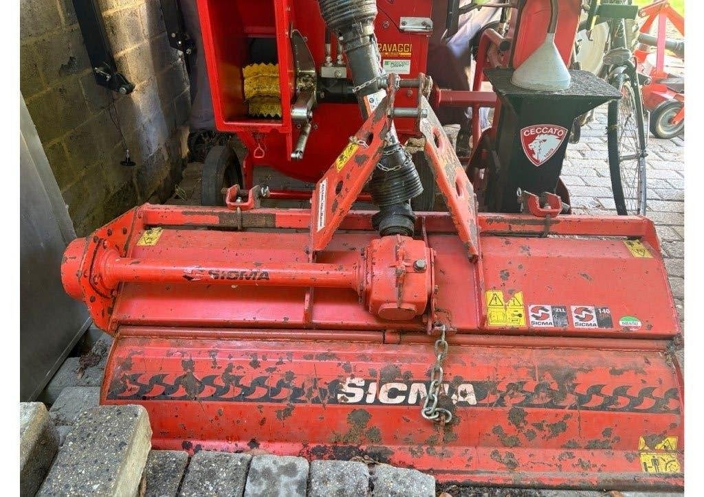 Frees SICMA ZLL 140, Ophalen, Grondbewerking