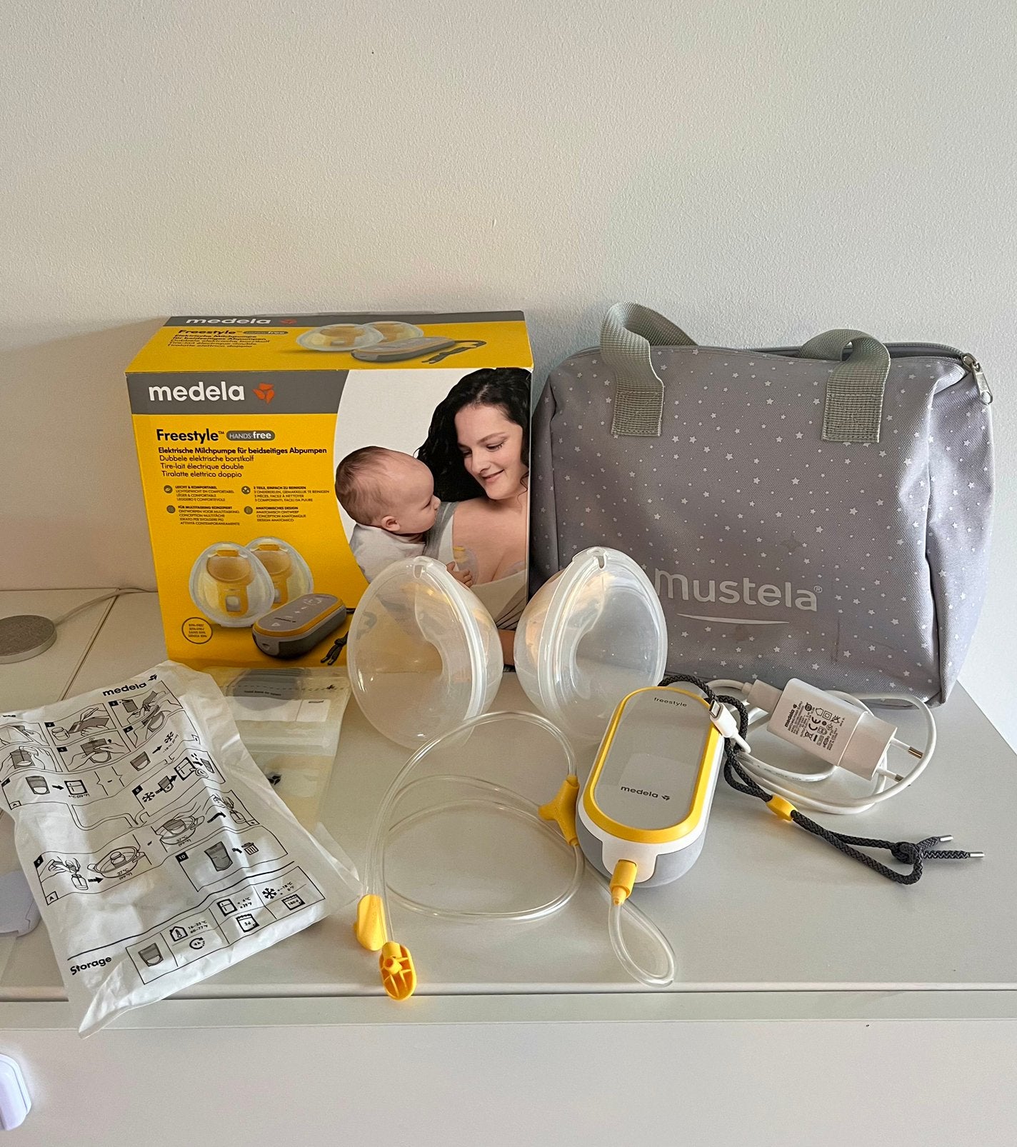 Medela Freestyle - tire-lait électrique double, Enfants & Bébés, Aliments pour bébé & Accessoires, Enlèvement, Comme neuf, Tire-lait