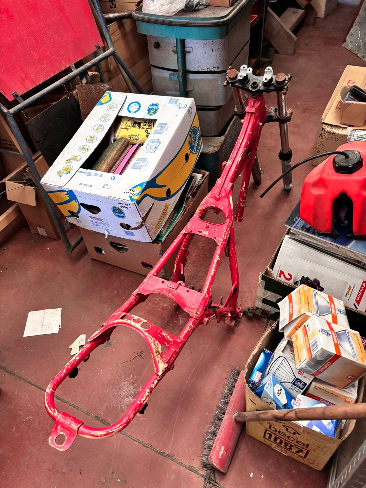 Frame Honda xls185, Motoren, Ophalen, Gebruikt