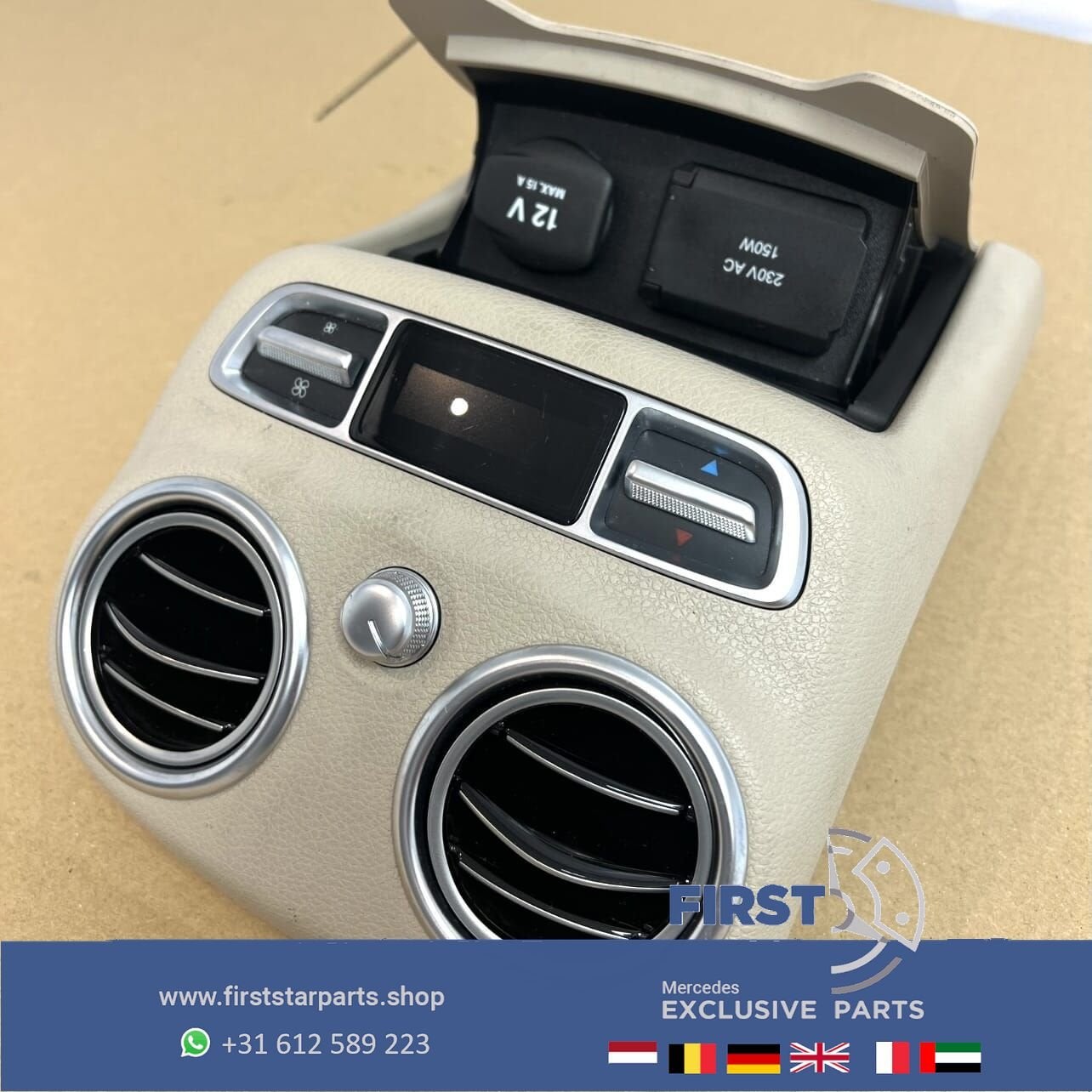 W205 C63 C43 AMG Clima schakelaar Mercedes C Klasse 2014-201, Gebruikt, -, Ophalen of Verzenden, -