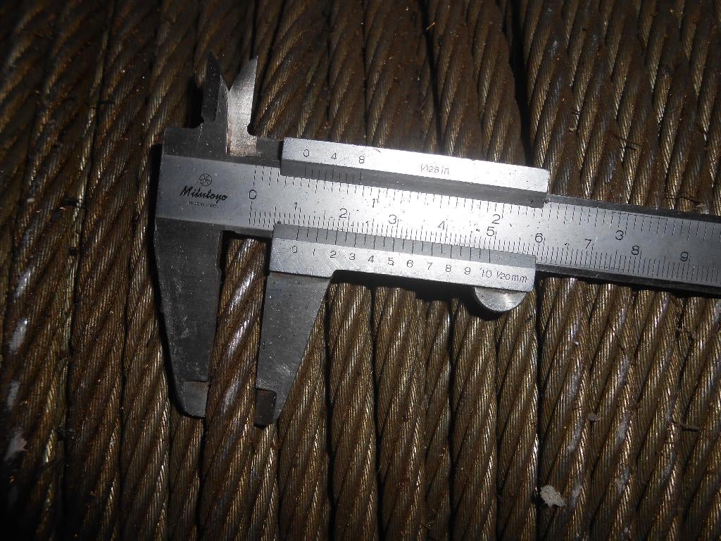Staalkabel 10mm, Doe-het-zelf en Bouw, Ophalen, Nieuw, Minder dan 50 mm, Overige typen