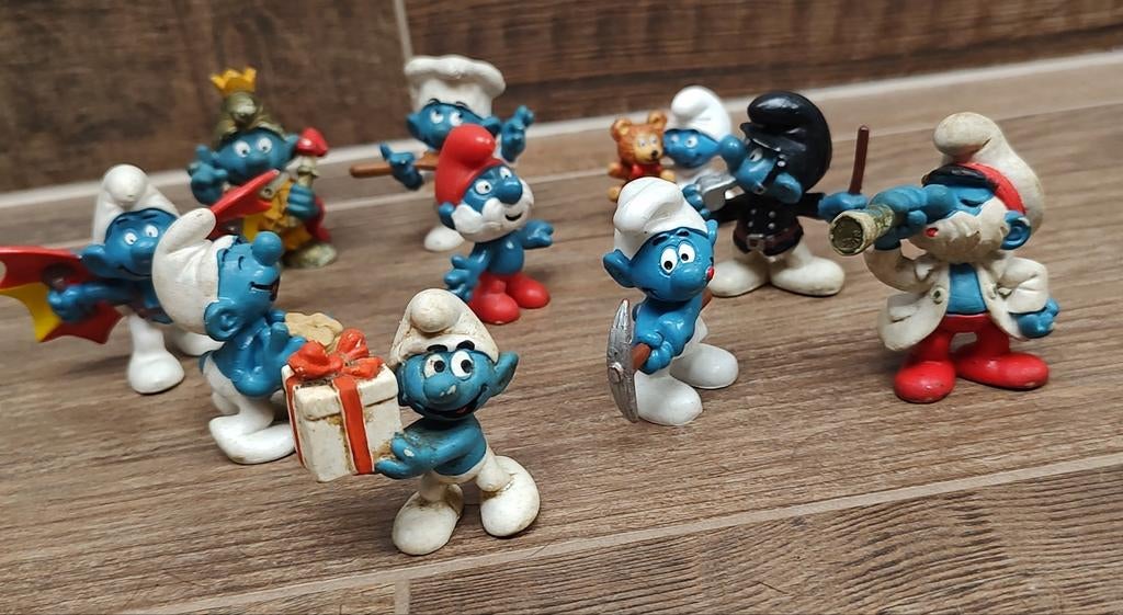 10 smurfenpopjes, Enlèvement ou Envoi