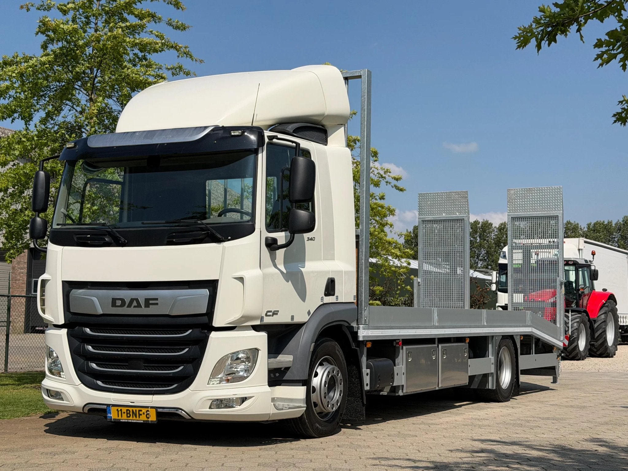 DAF CF 340 CF340.19 EURO6 OPRIJWAGEN. (bj 2019), Auto's, Automaat, Gebruikt, Euro 6, 2 zetels