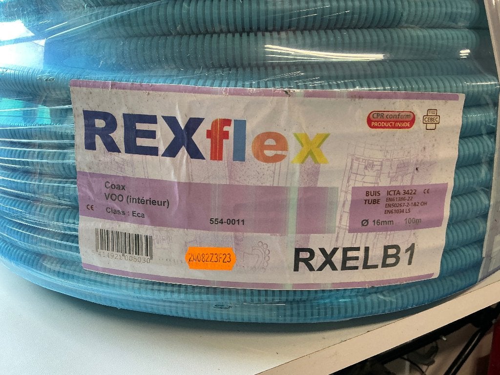REXflex coax, Doe-het-zelf en Bouw, Elektriciteit en Kabels, Ophalen, Nieuw, Kabel of Snoer