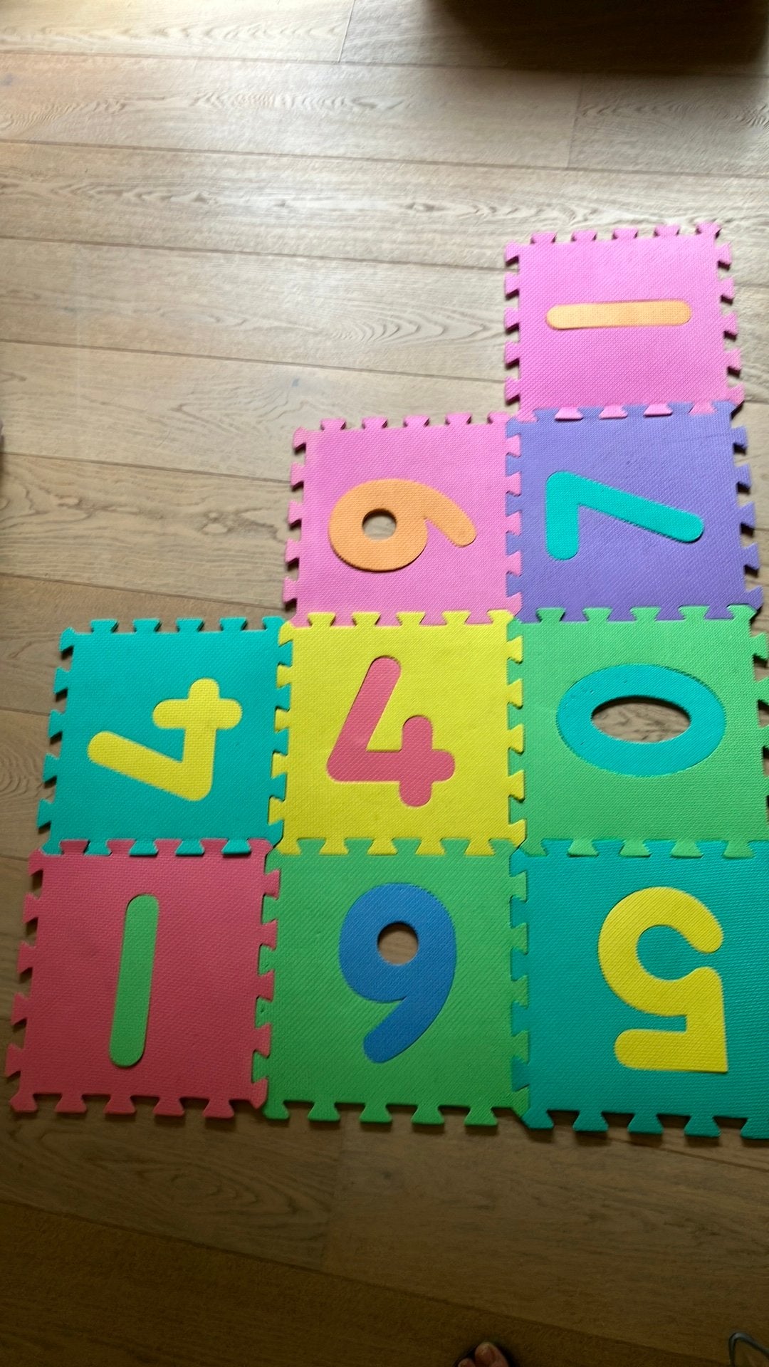 Puzzelmat 20 stuks, Kinderen en Baby's, Speelgoed | Speelkleden, Ophalen, Gebruikt