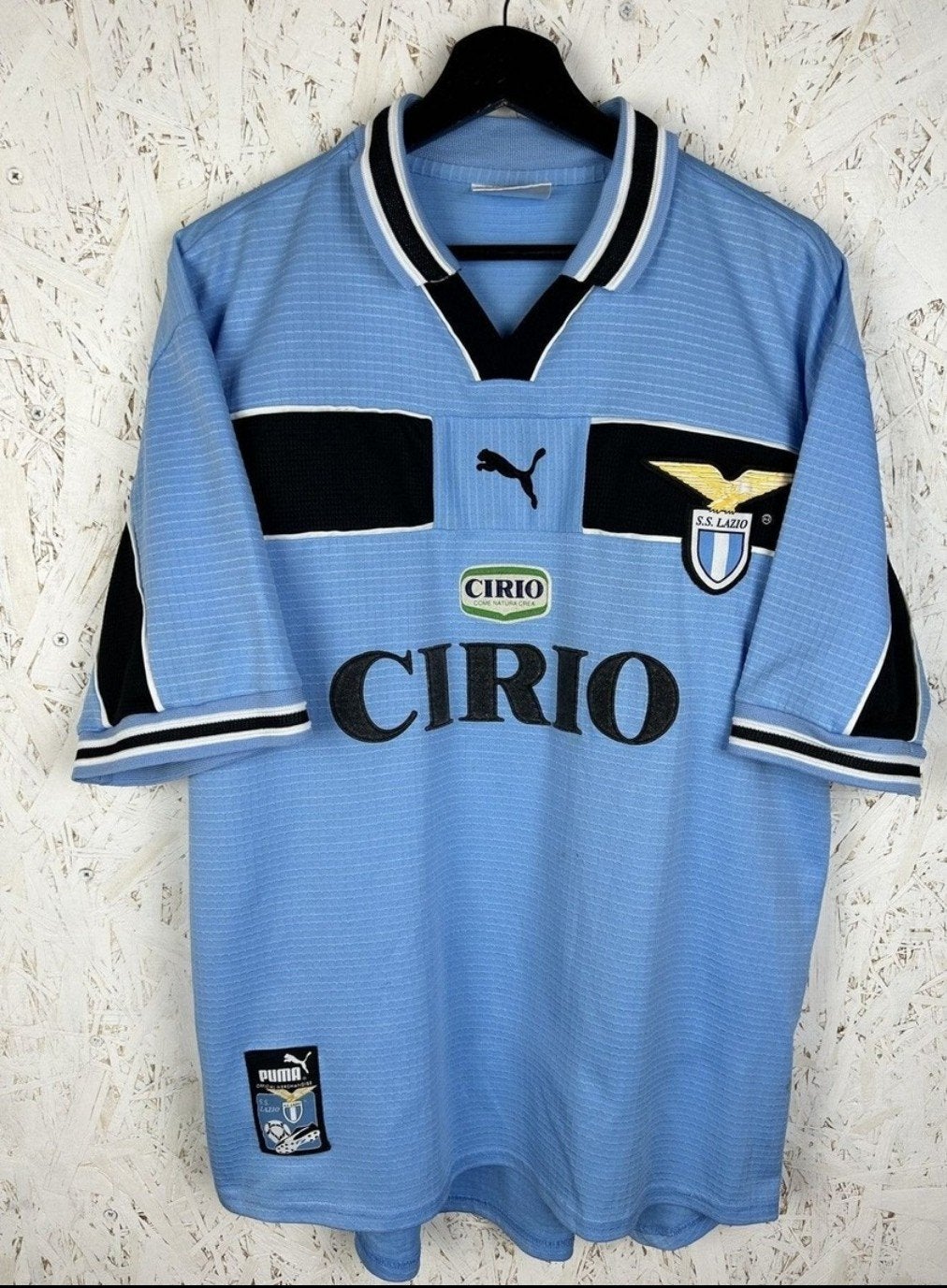 Lazio Roma Voetbal Thuisshirt Origineel 1999, Enlèvement ou Envoi