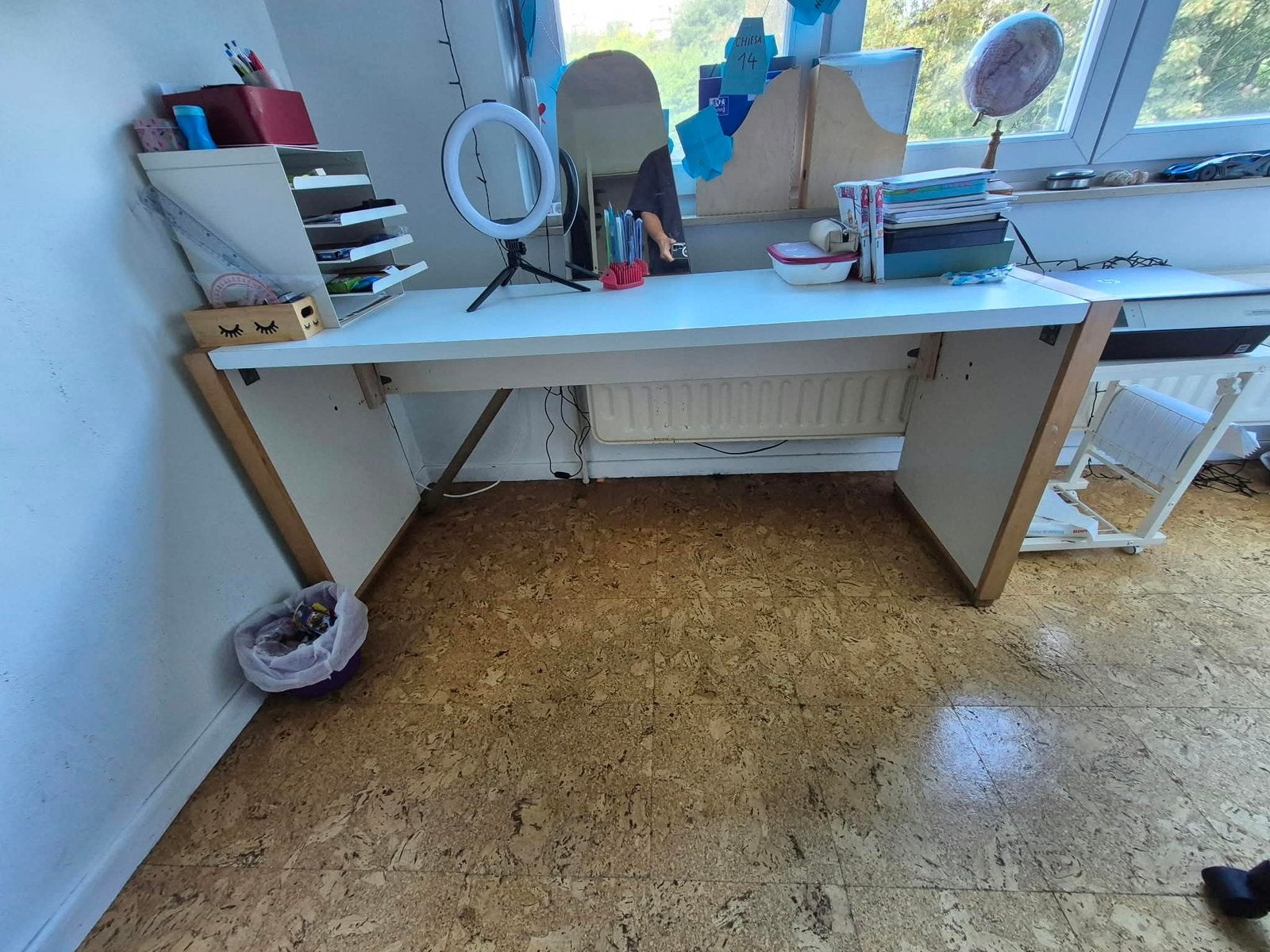 Bureau a donner, 50 cm, 170 cm, Enlèvement, Utilisé