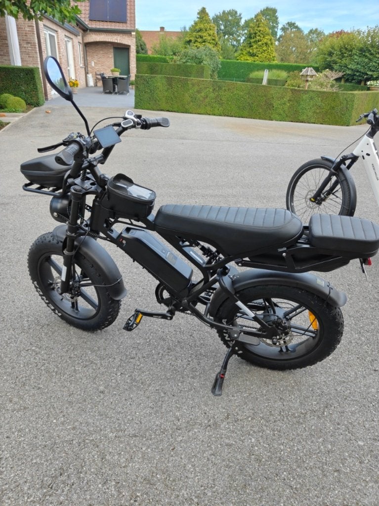 Wettelijke Fat bike !  Als Nieuw !! 185 km Extra Batterij !, Fietsen en Brommers, Ophalen, Zo goed als nieuw, 50 km per accu of meer