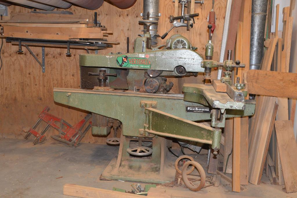 Pennenbank Vertongen, Bricolage & Construction, Outillage | Fraiseuses, Enlèvement, Utilisé, Autres types, Électrique