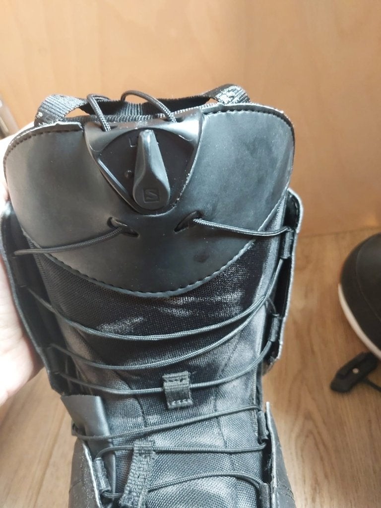 Salomon snowboardboots – maat 46,5, Zwart, Boots, Ophalen of Verzenden, Zo goed als nieuw