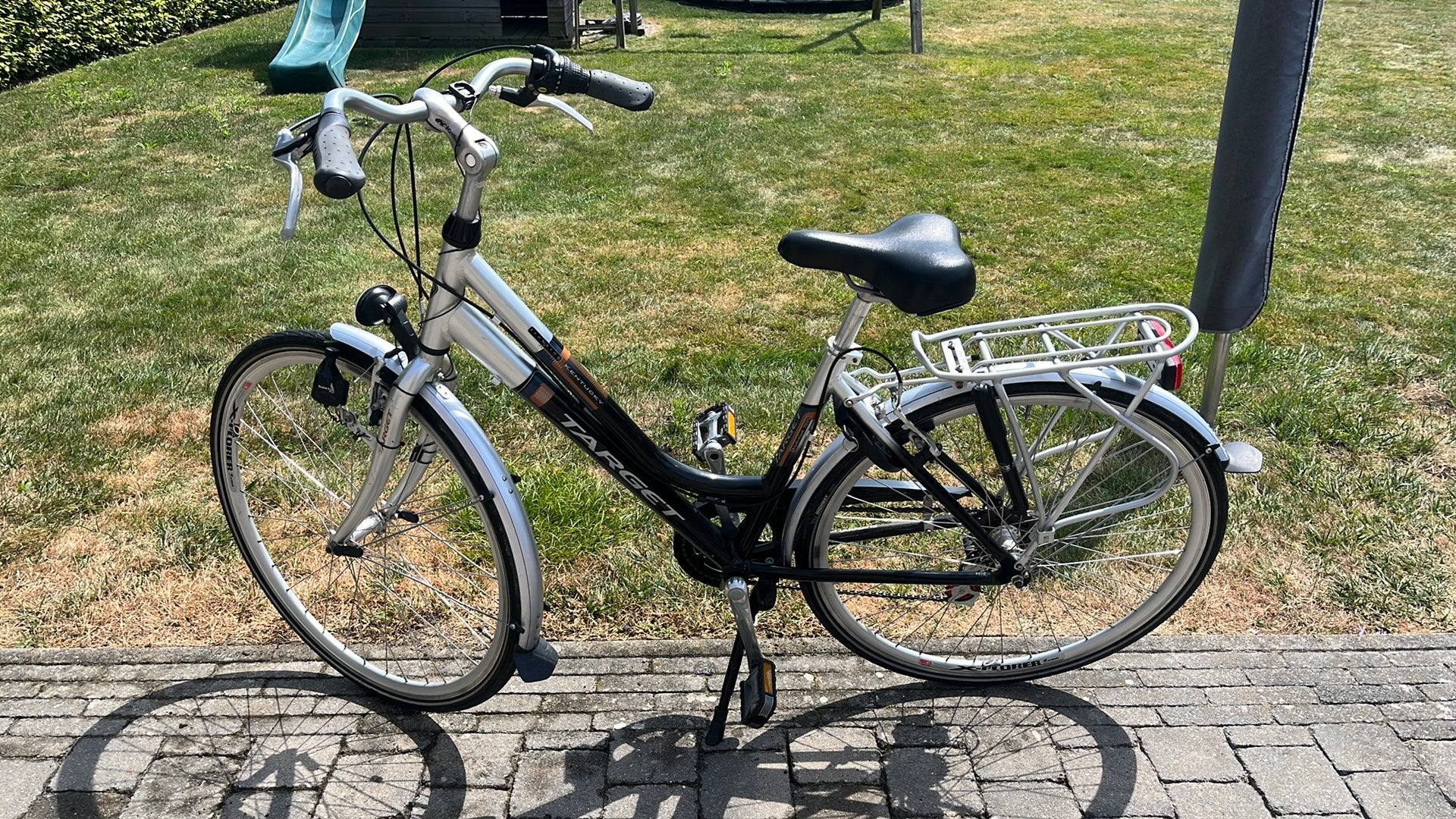 Damesfiets Target, Vélos & Vélomoteurs, Vélos | Femmes | Vélos maman, Enlèvement, Utilisé, Frein sur jante, Autres marques