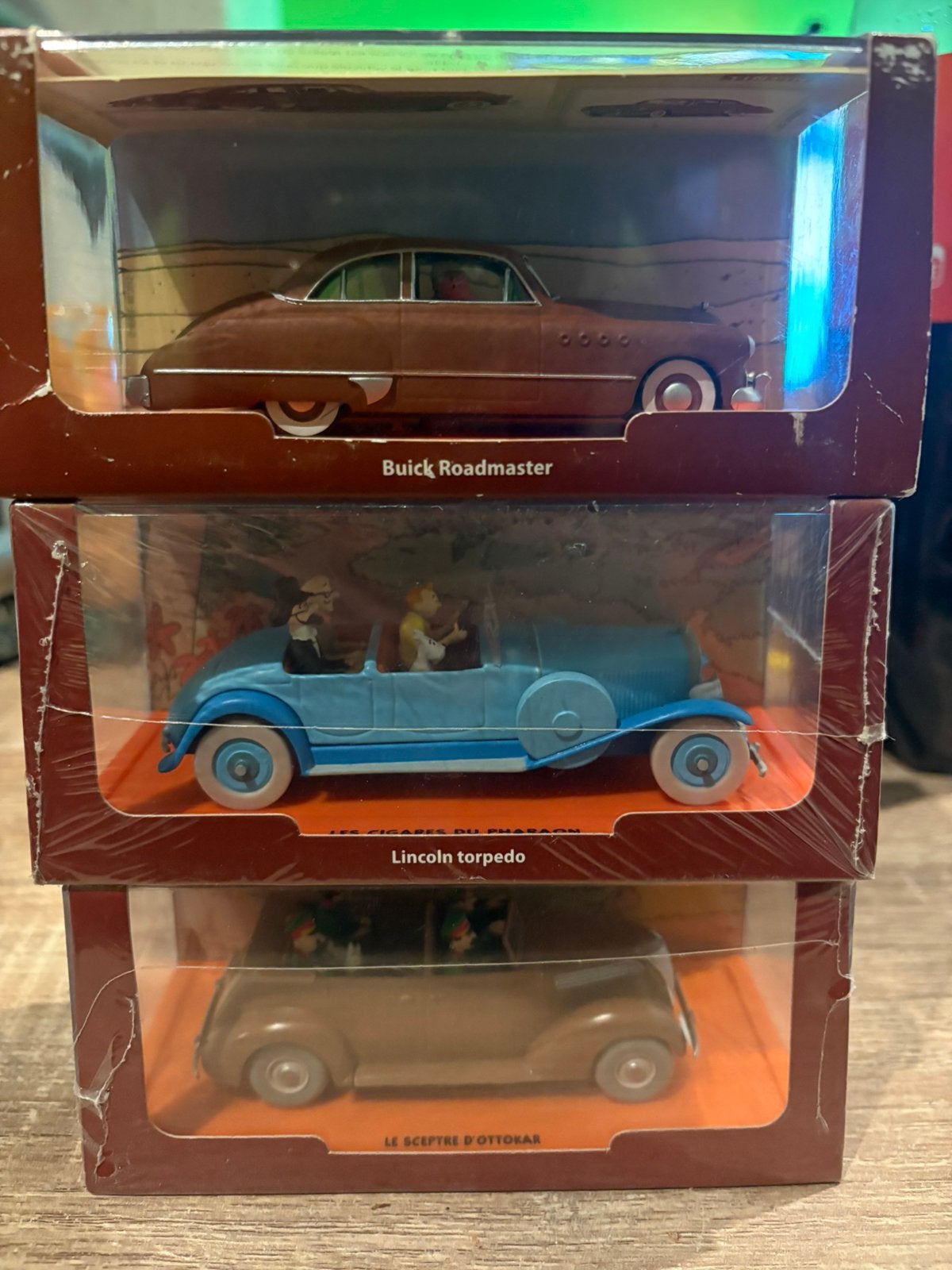 Voiture Tintin 1/43 neuf, Enlèvement, Comme neuf, Voiture