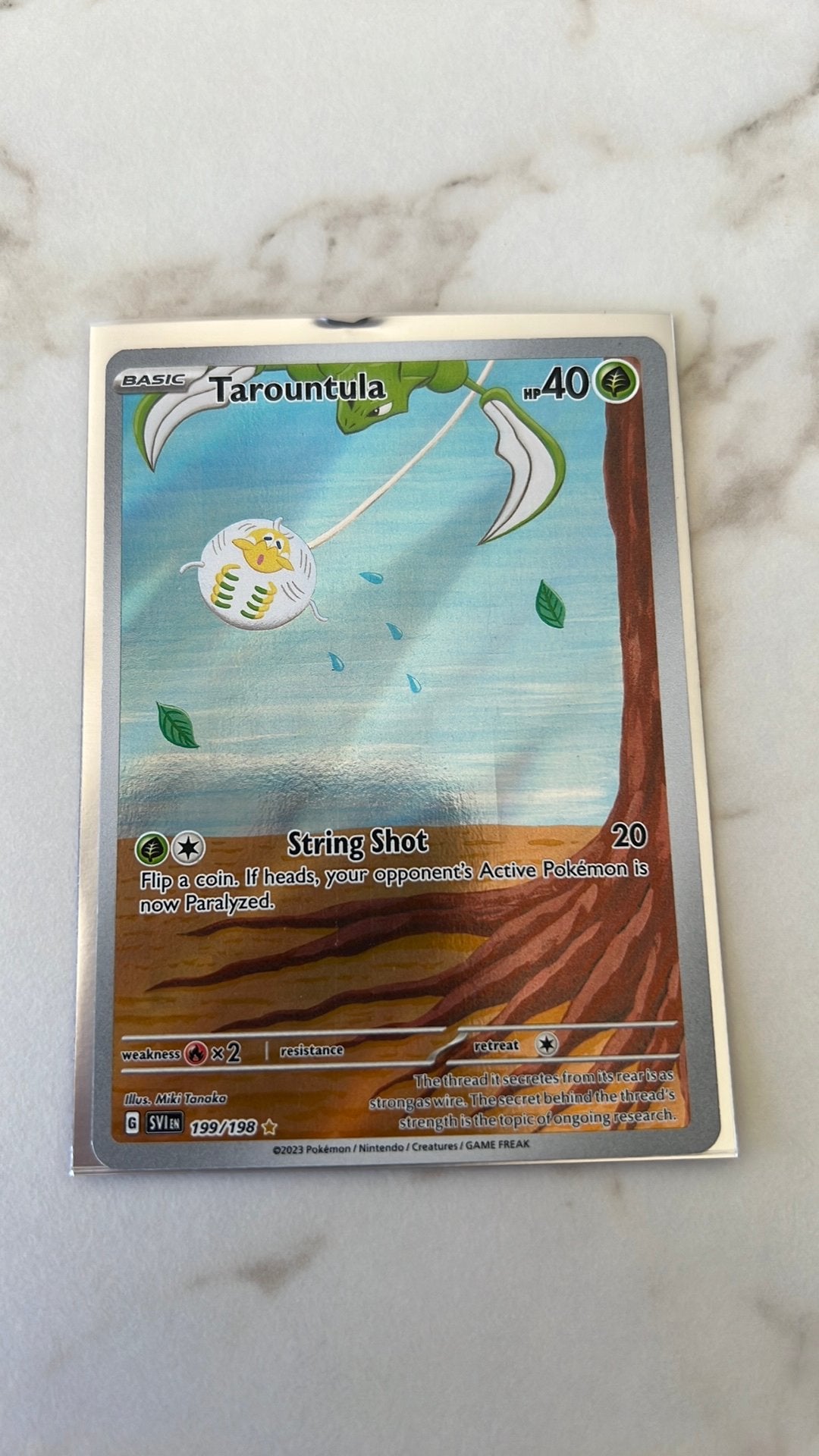 Full art tarountula, Ophalen of Verzenden, Zo goed als nieuw