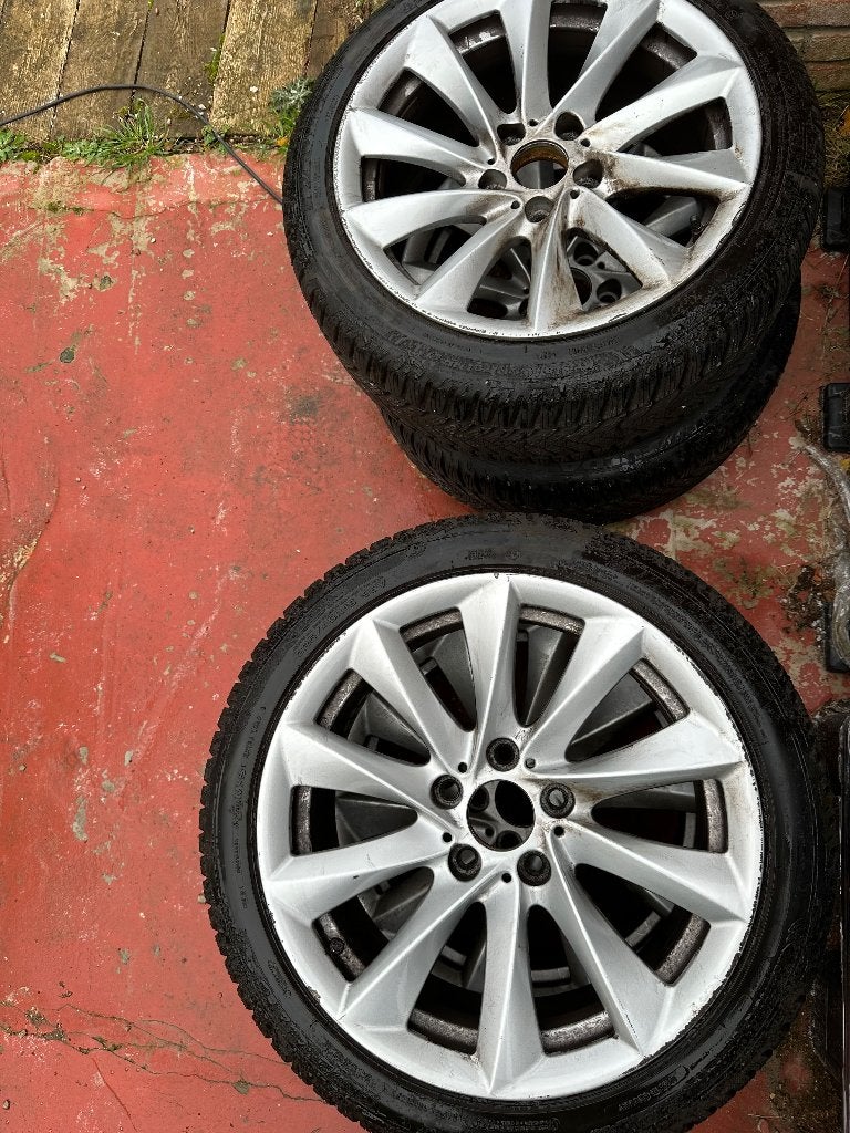 winterband op velg, Auto-onderdelen, Ophalen, 18 inch, Gebruikt, Banden en Velgen