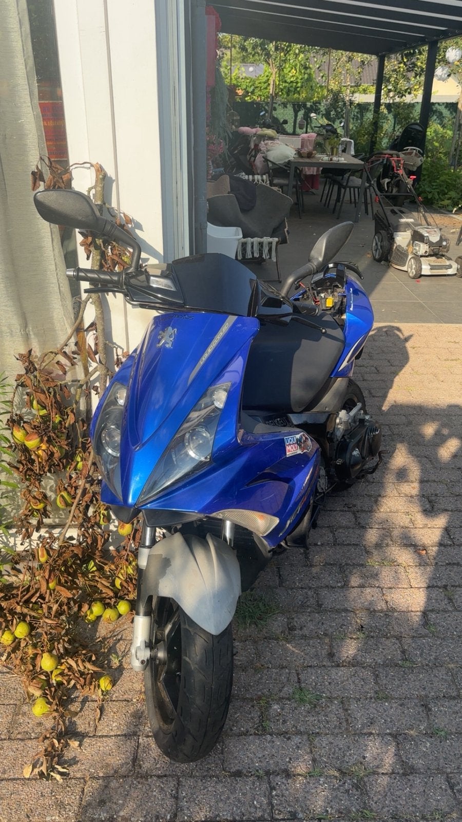 Peugeot jetforce 70cc, Ophalen, Zo goed als nieuw