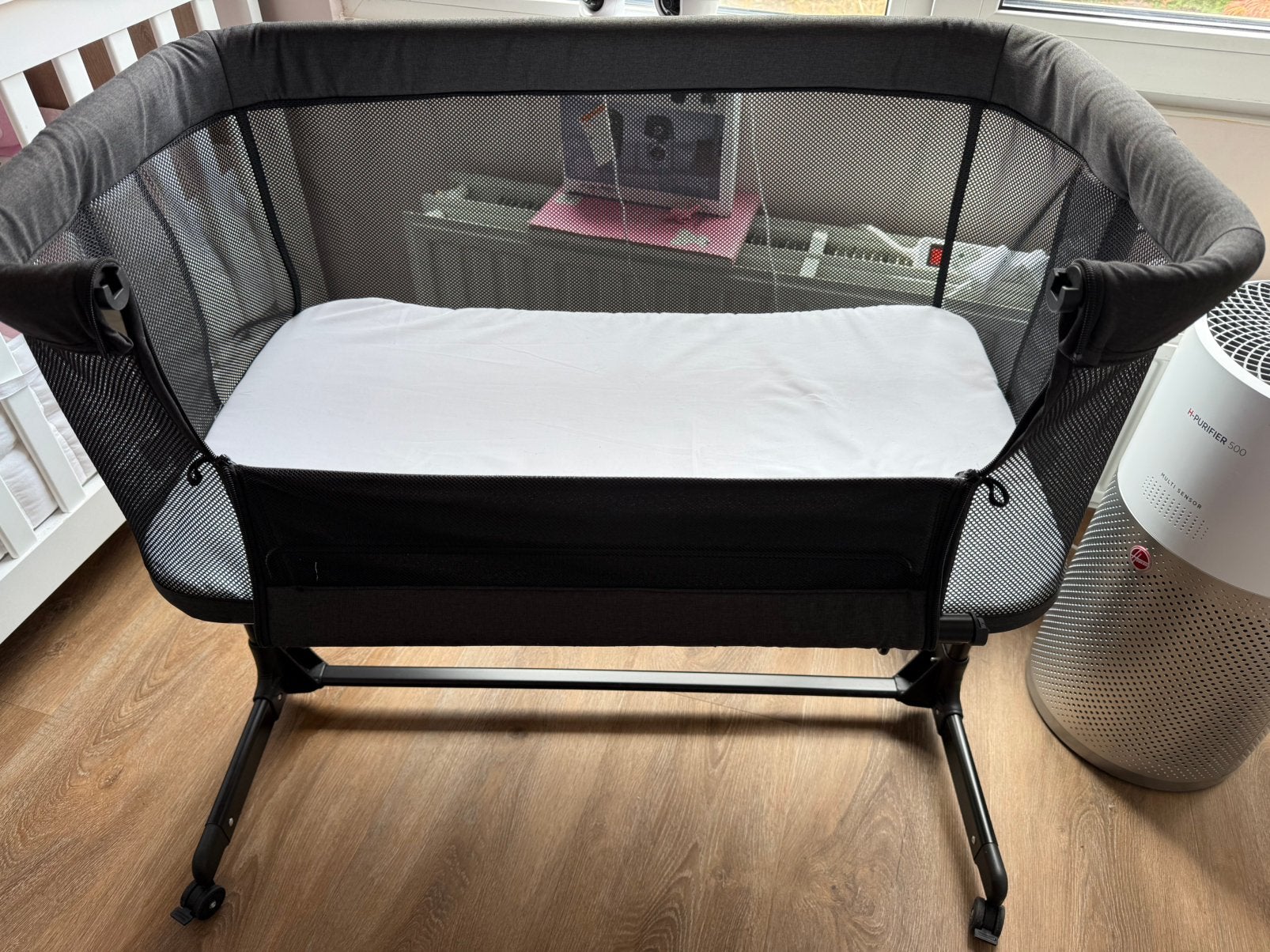 Novi Baby Co-sleeper – Luxe aanschuifbedje & wieg, Ophalen, Zo goed als nieuw