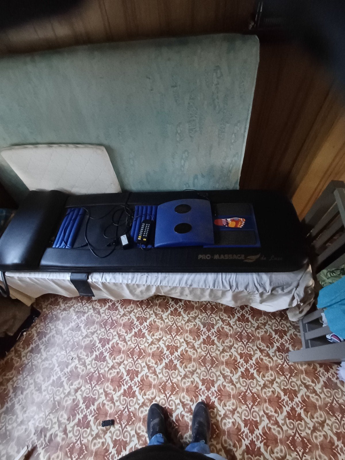 massage matras, Enlèvement
