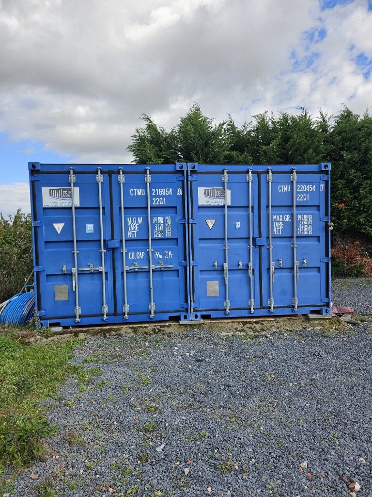 Te koop: 2 zeecontainers (20 voet) – € 3.200 voor beide, Ophalen