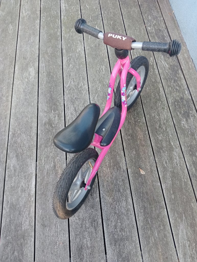 Draisienne, Enlèvement, Utilisé, Vélo d'équilibre