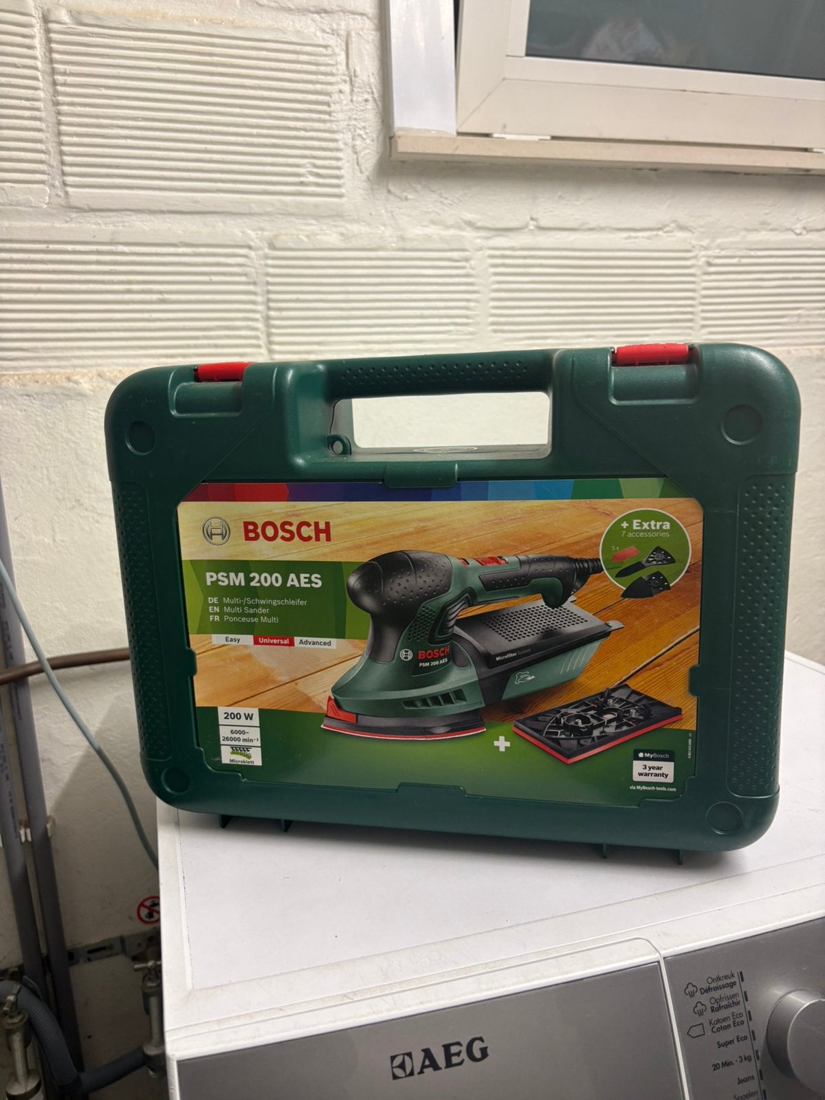 Bosch PSM 200 AES met koffer, Ophalen, Zo goed als nieuw