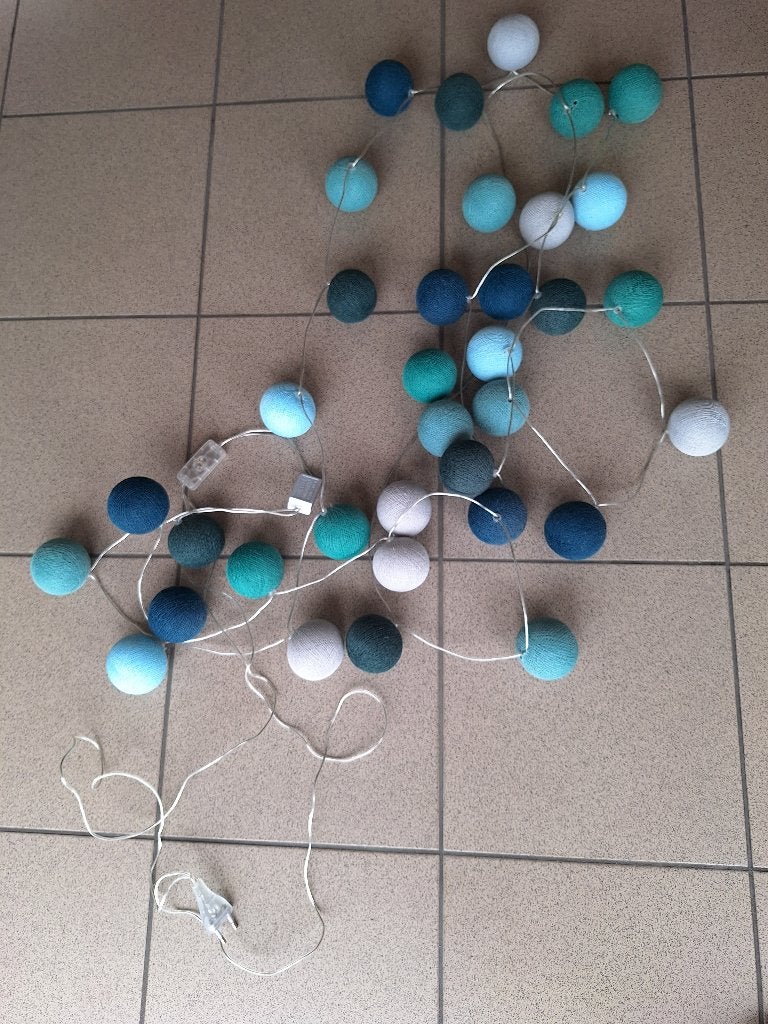 Sfeerverlichting (40 ballen), Huis en Inrichting, Ophalen, Nieuw, Kunststof