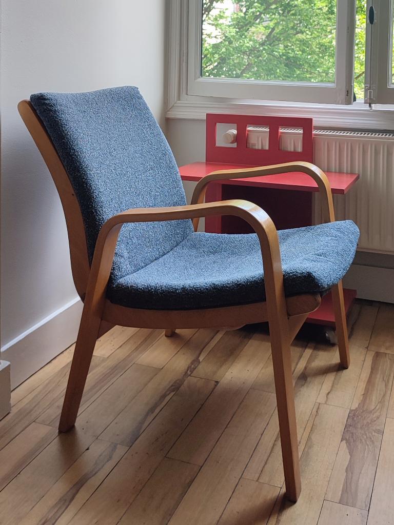 Pastoe Cees Braakman FB06 Armchair Fauteil (2), Enlèvement, Utilisé, Tissus, 75 à 100 cm