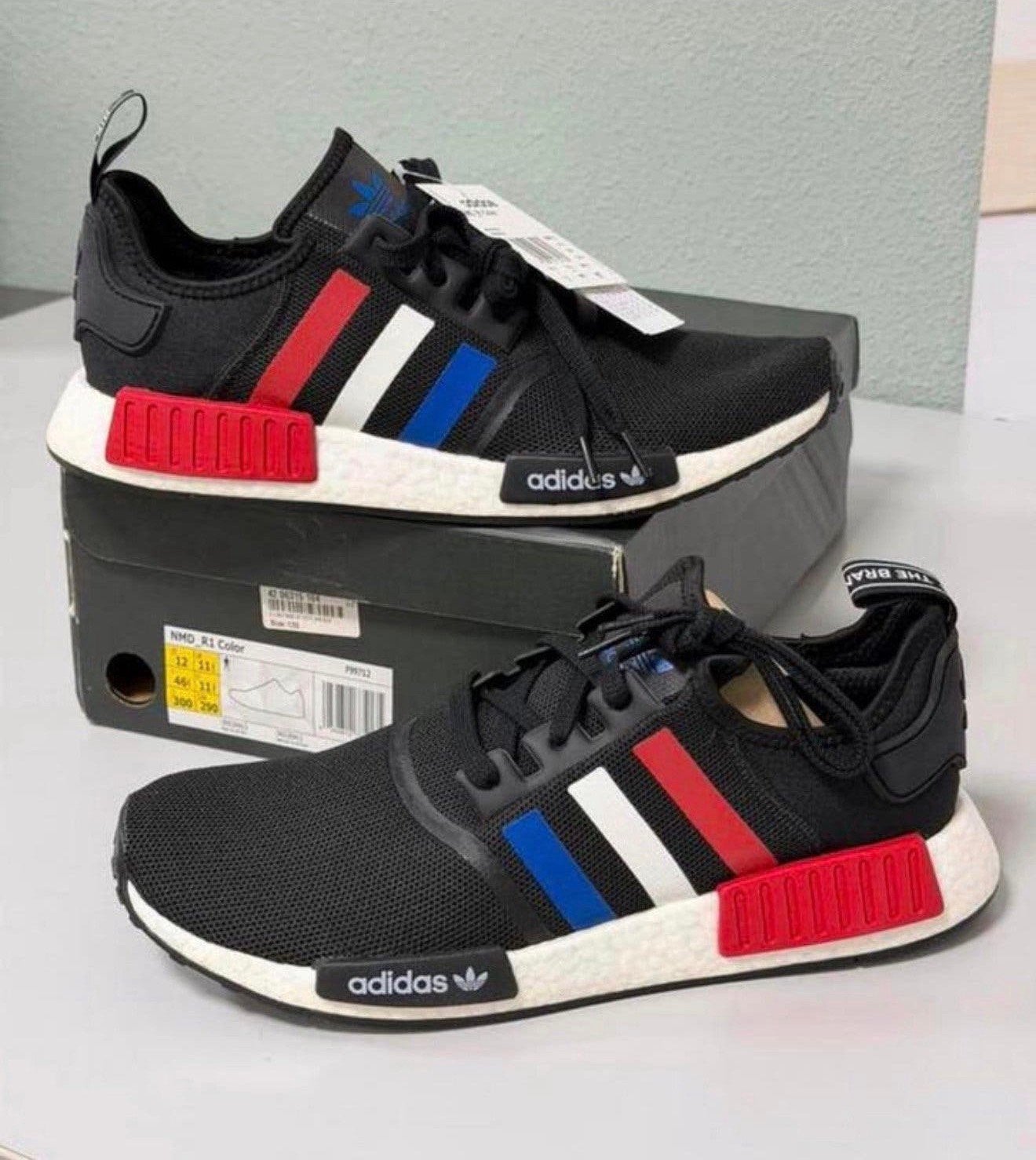 Espadrilles Adidas NMD_R1 Color NMD R1 pour hommes 46 F99712, Neuf, Enlèvement ou Envoi, Baskets, Noir