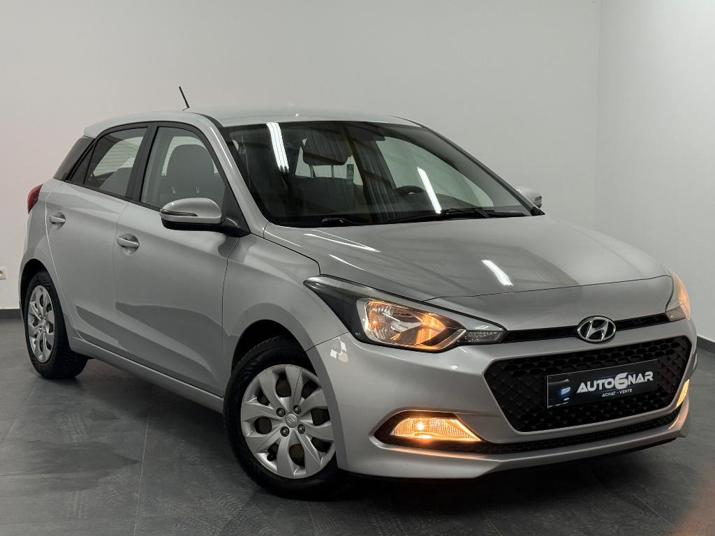 Hyundai i20 1.2i - Airco - Carnet, Auto's, Voorwielaandrijving, Stof, 4 cilinders, https://public.car-pass.be/vhr/80767913-1fa5-407d-8e4c-89083f41a93e