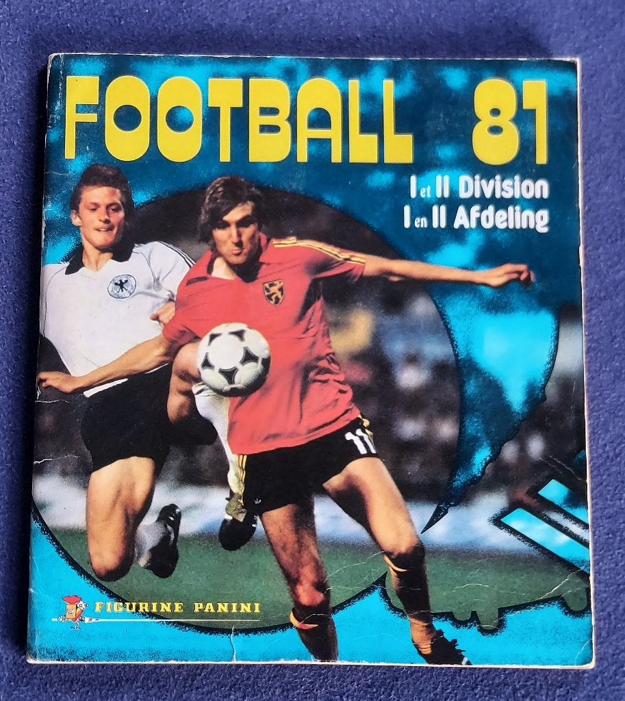 Panini album Football Belgium 1981 - volledig -, Ophalen of Verzenden, Gebruikt, Meerdere stickers