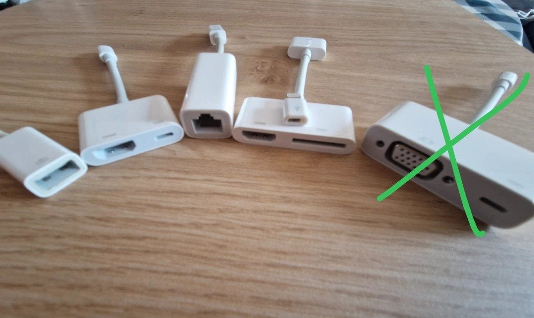 Apple kabels en accessoires, Ophalen, Lightning, Adapter, Apple