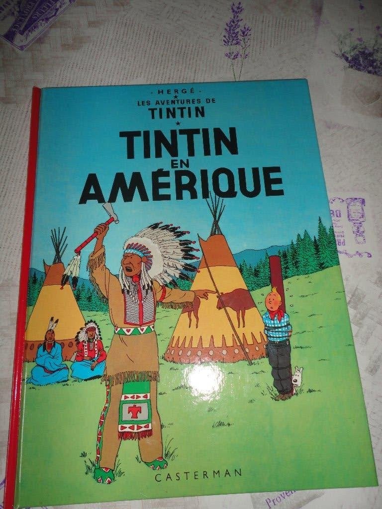 Les  aventures de Tintin en Amérique, Collections, Enlèvement, Tintin, Comme neuf