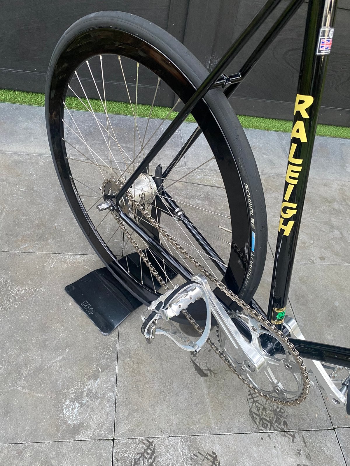 80’er Raleigh Fixie Fixed Gear Vast verzet Baanfiets-look, 26 inch, Zo goed als nieuw, 57 tot 61 cm, Ophalen