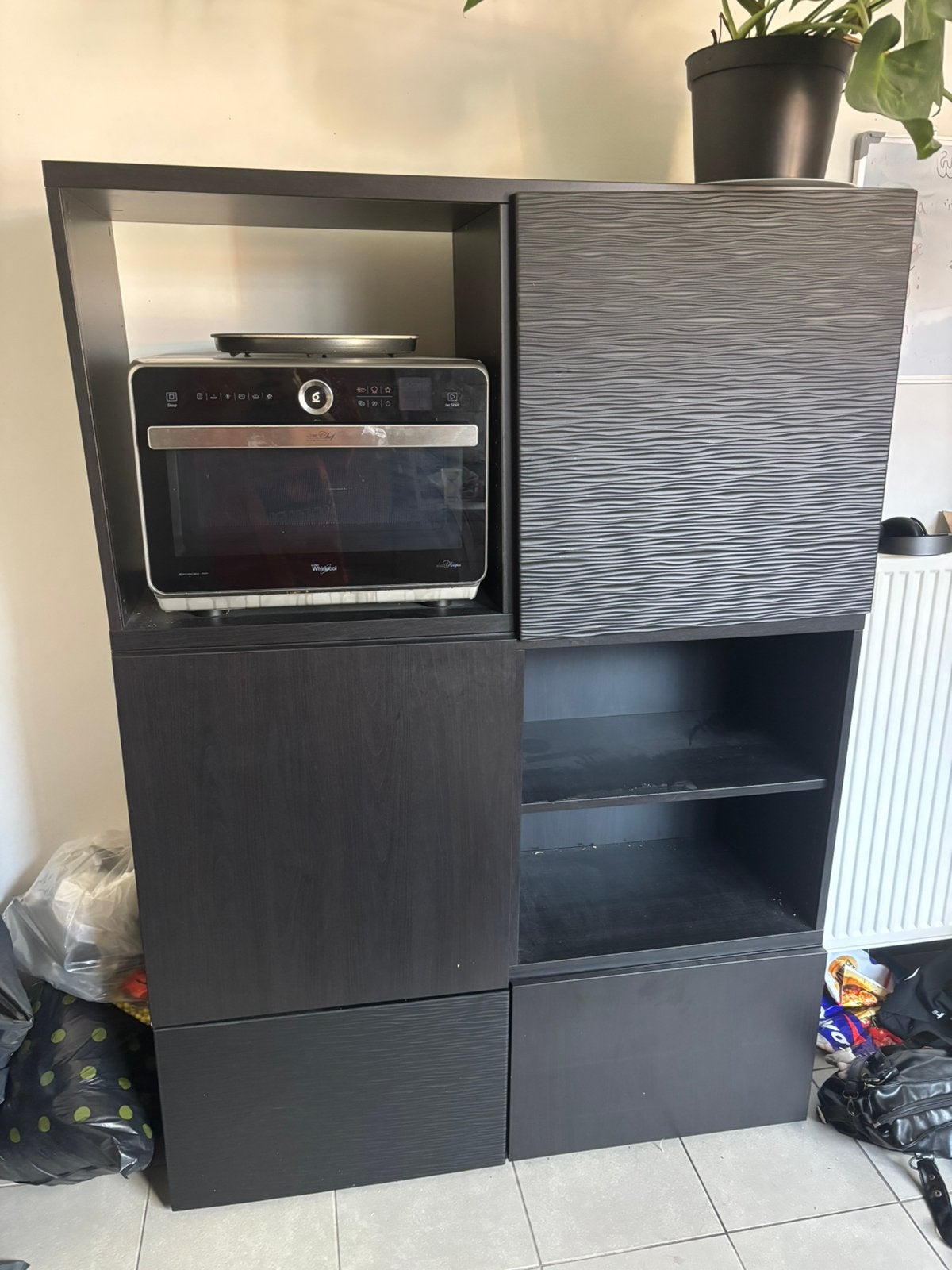 Grote kast, Ophalen, Gebruikt, Met deur(en), Minder dan 150 cm
