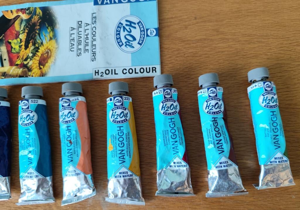 Van Gog waterverdunbare olieverfset, 12 tubes, Ophalen of Verzenden, Olieverf