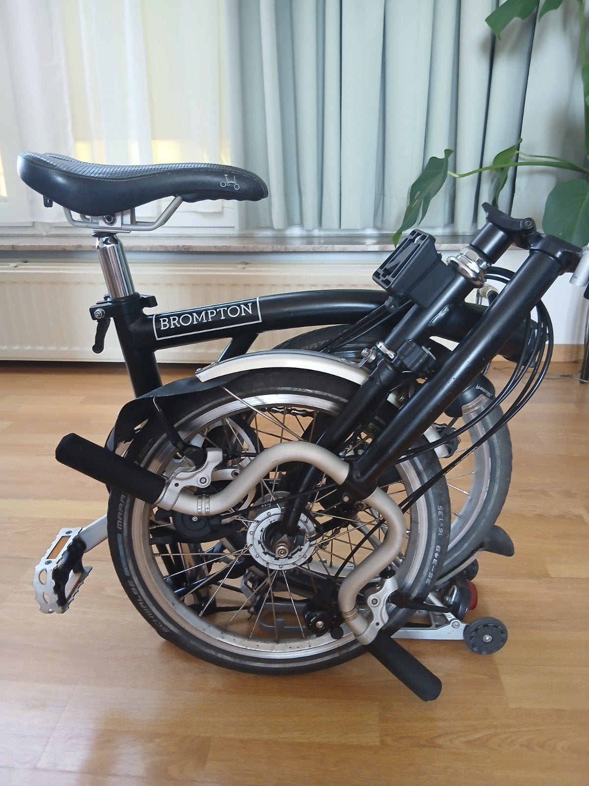 Brompton M6R zwart, Ophalen, Gebruikt, Brompton, Versnellingen