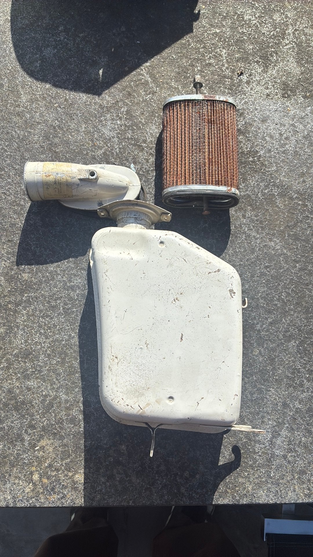 Lambretta air filter box, Vélos & Vélomoteurs, Enlèvement ou Envoi, Utilisé