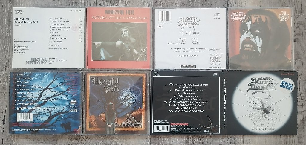 CD's King Diamond /Mercyful Fate, Ophalen of Verzenden, Zo goed als nieuw