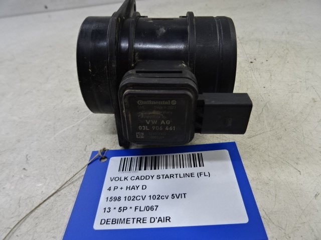DÉBITMÈTRE Caddy Combi III (2KB,2KJ) (03L906461), Volkswagen, Mevr. I. Hauben, Utilisé, Rue de l'Espoir 34 34
4030  GRIVEGNÉE, BE